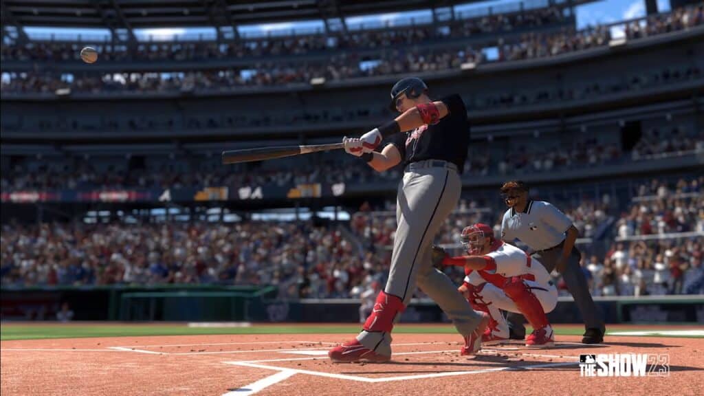 Screenshot of MLB The Show 23.