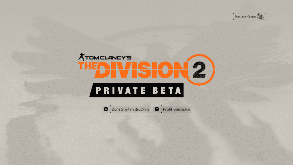 Tom Clancy The Division 2 private bet